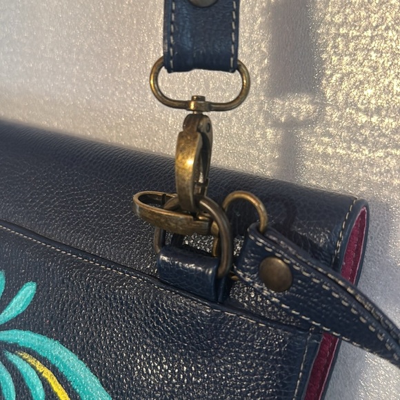 Fina Catrina Hand painted leather purse. - Picture 7 of 11